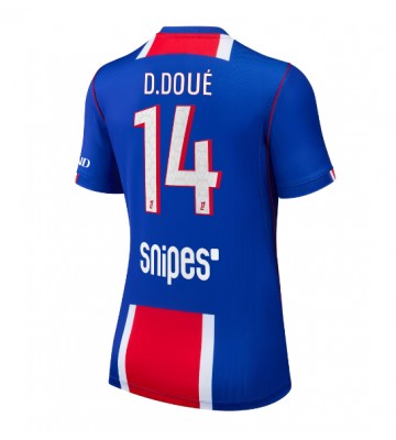 Paris Saint-Germain Desire Doue #14 Replika Hemmatröja Damer 2026-27 Kortärmad